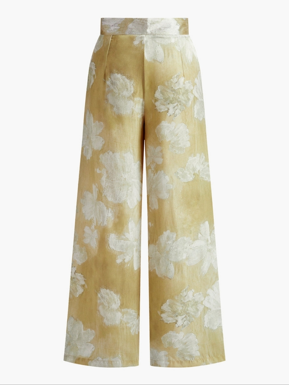 🆕️Commense Romance Floral Printed High Rise Straight Pants Resortwear Large - Picture 7 of 10